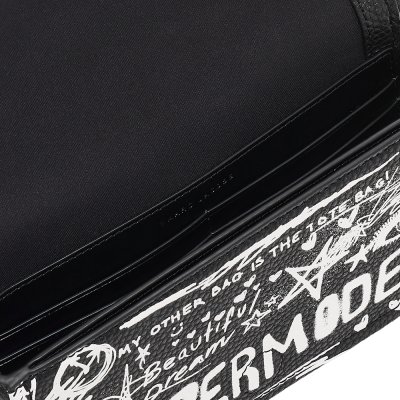 THE PUNK SCRIBBLE LEATHER THE ITEMS SLG THE MINI BAG